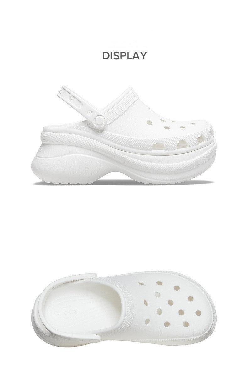 Tendance été femme plate-forme chaussures de jardin sabots sandales d'extérieur plage pantoufles confortables à enfiler sandales de jardin chaussures d'eau légères