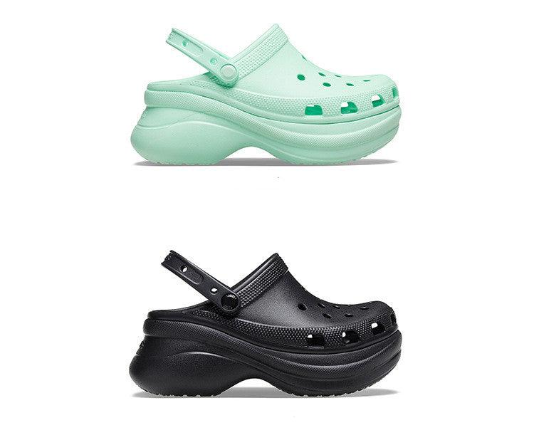 Tendance été femme plate-forme chaussures de jardin sabots sandales d'extérieur plage pantoufles confortables à enfiler sandales de jardin chaussures d'eau légères