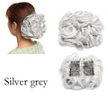 Tendance GRANDE Pince à Cheveux Frisés, Extension de Cheveux Synthétiques, Chignon pour Femmes, Postiche pour Couvrir les Cheveux, Extension de Chignon à Clip pour des Chignons Volumineux pour Filles