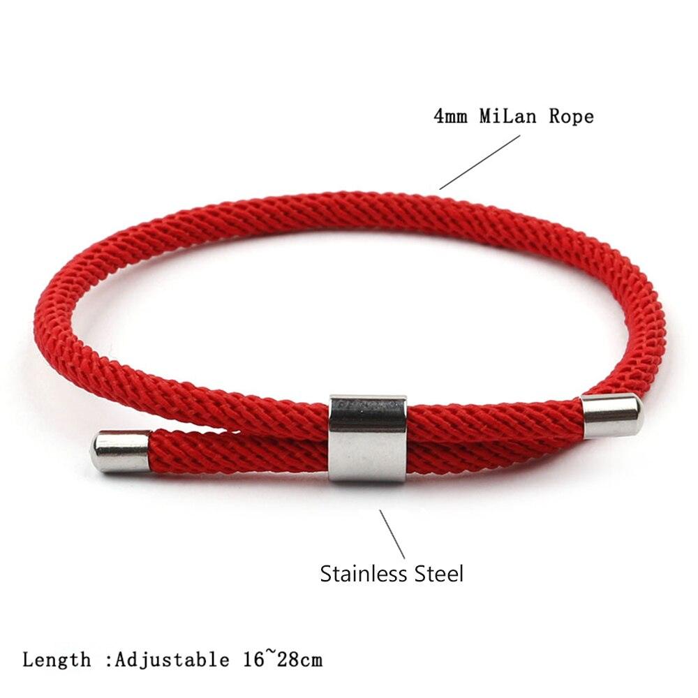 Bracelet Tendance Homme Femme Réglable Rouge Distance Couple Yoga Méditation Bracelet Nautique Tressé Fait Main Corde Ficelle Bracelets d'Amitié Réglables Pour Hommes Femmes Bracelets Unisexes