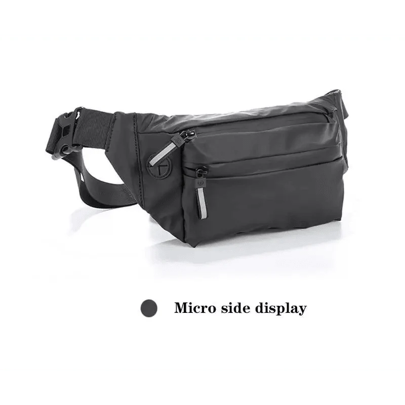 Sac Banane Tendance Premium Étanche Léger pour Sport, Gym, Entraînement, Voyage, Travail – Sacs de Ceinture Classiques Grande Capacité Unisexes, Sacs de Taille Rangement Hanche