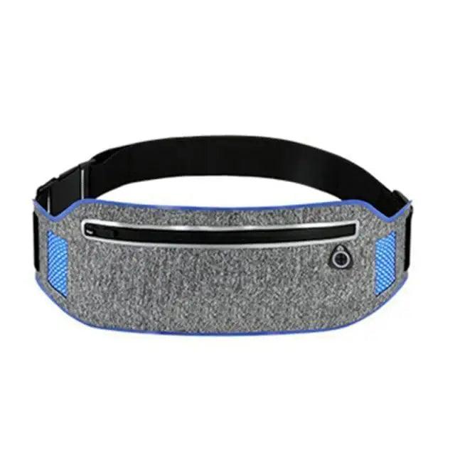 Ceinture de Course Mince et Tendance, Sac Banane pour Fitness, Entraînement, Sac de Taille pour Exercice, Ceinture de Course, Sac de Gym Fitness Ultra Léger, Ceinture Porte-Monnaie de Voyage pour Hommes et Femmes