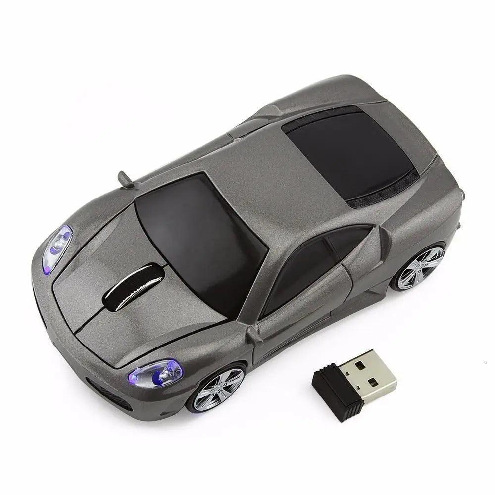 Souris sans fil de voiture de sport tendance 1200DPI optique 3D design voiture souris de jeu USB pour ordinateur portable PC de bureau