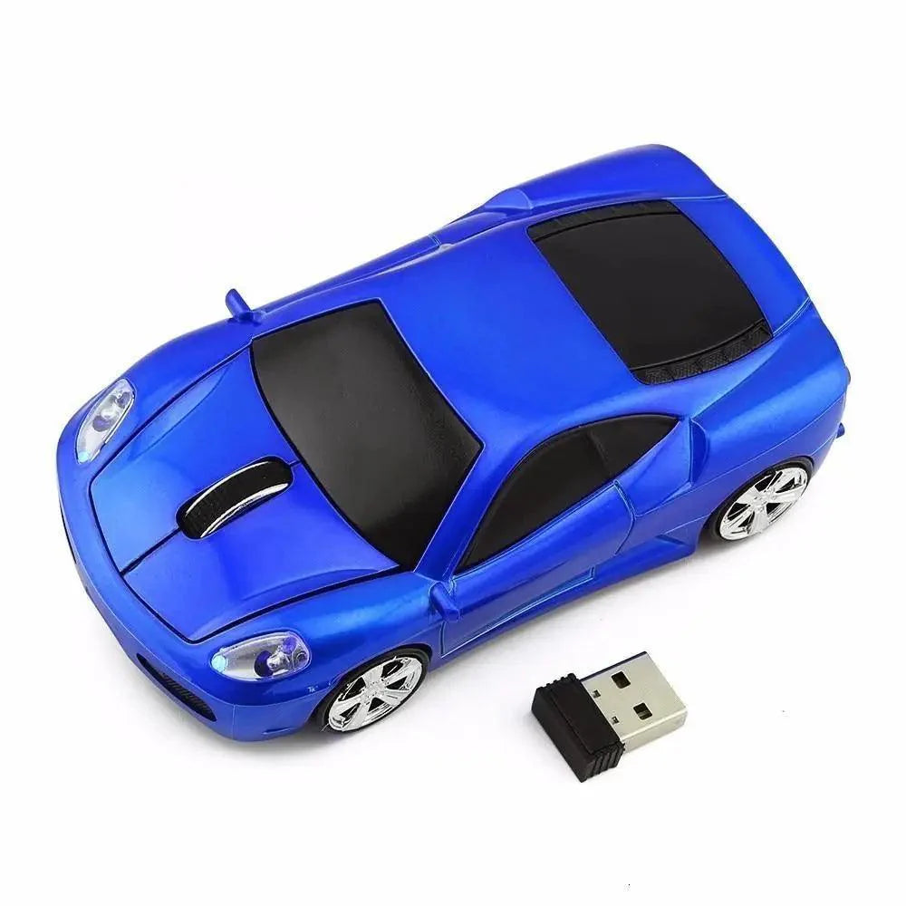 Souris sans fil de voiture de sport tendance 1200DPI optique 3D design voiture souris de jeu USB pour ordinateur portable PC de bureau