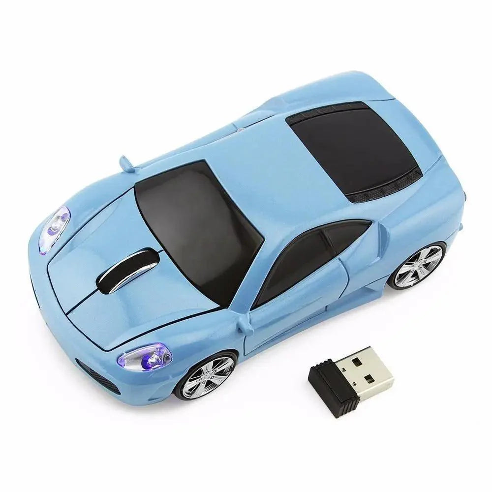 Souris sans fil de voiture de sport tendance 1200DPI optique 3D design voiture souris de jeu USB pour ordinateur portable PC de bureau