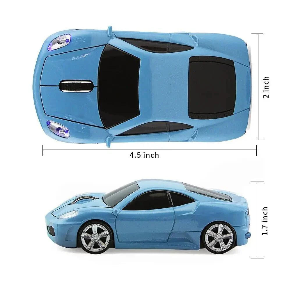 Souris sans fil de voiture de sport tendance 1200DPI optique 3D design voiture souris de jeu USB pour ordinateur portable PC de bureau