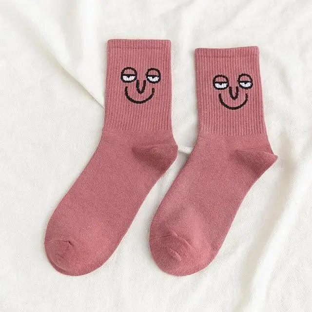 Chaussettes Tendance pour Femmes Couleurs Bonbon Chaussettes Amusantes Décontractées Chaussettes Filles Chaussettes Unisexe Chaussettes Élégantes Chaussettes Amusantes Chaussettes Mignonnes Cool Colorées en Coton pour Femmes et Hommes Cadeaux Confortables