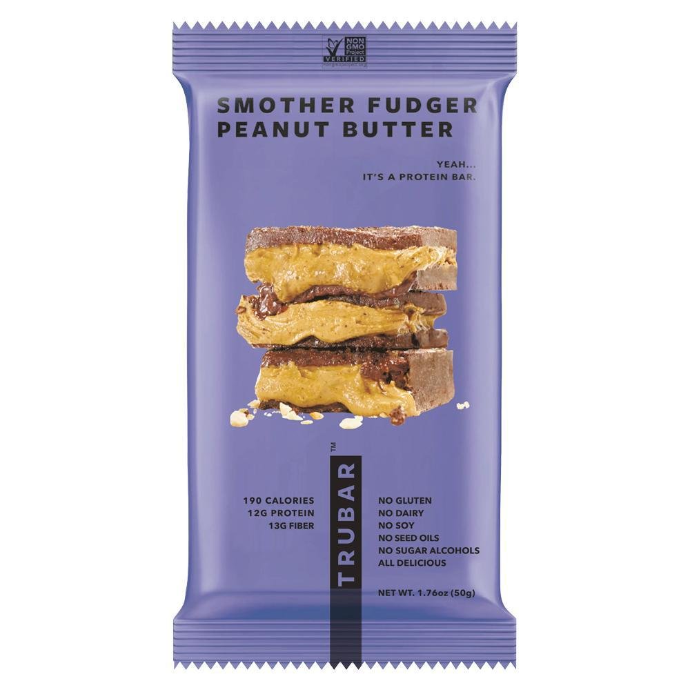 TruBar - Barre protéinée « Smother Fudger Peanut Butter » (50 g)