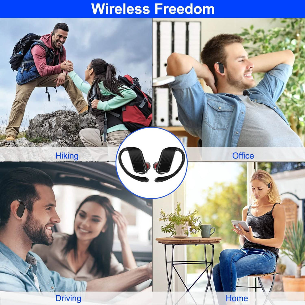 Écouteurs sans fil (True Wireless) v5.0 Stéréo TWS Casque
