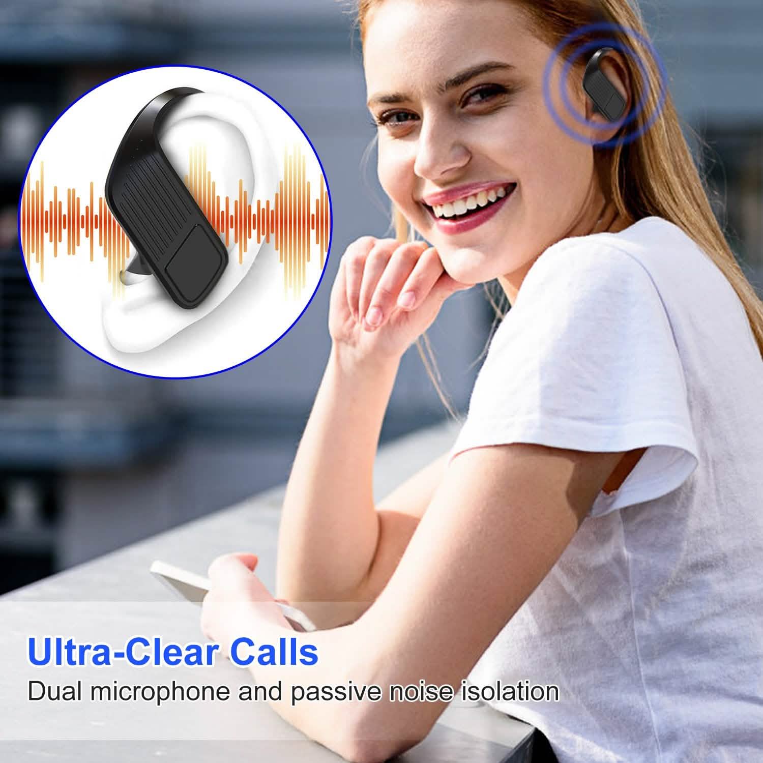 Écouteurs sans fil (True Wireless) v5.0 Stéréo TWS Casque