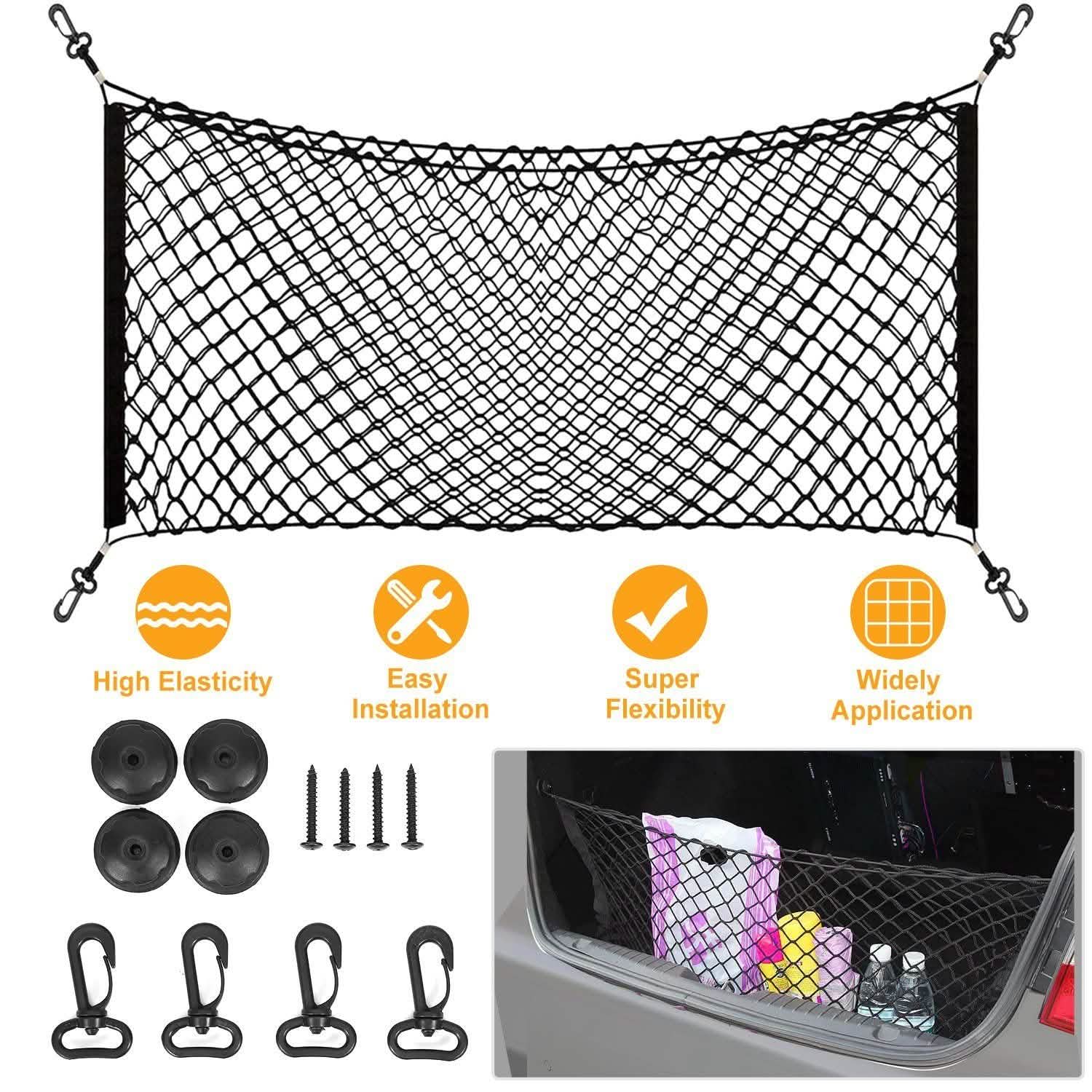 Filet de coffre universel extensible