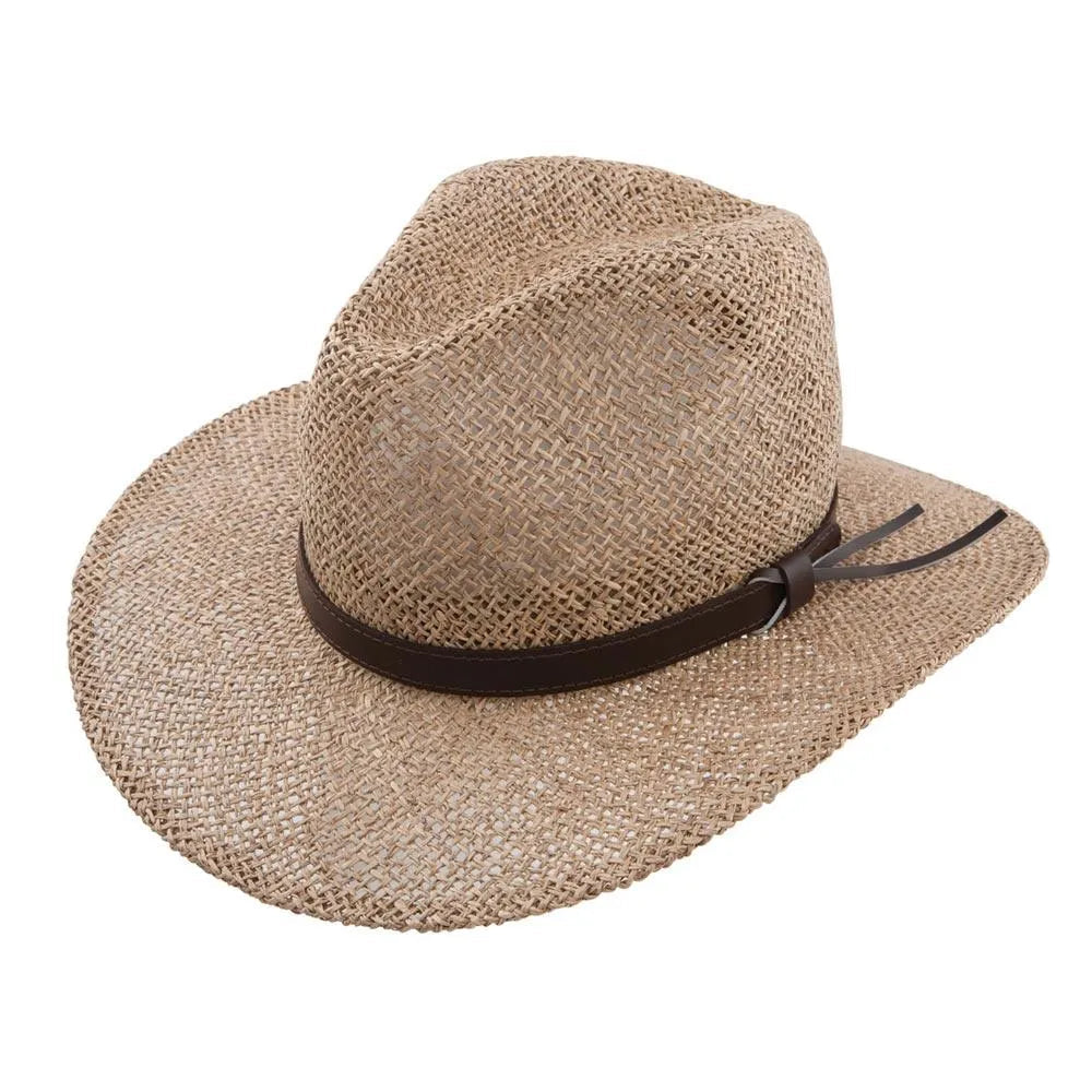 Stetson Baytown – Chapeau de soleil fedora en paille indice UPF 50+ (Fin de série)
