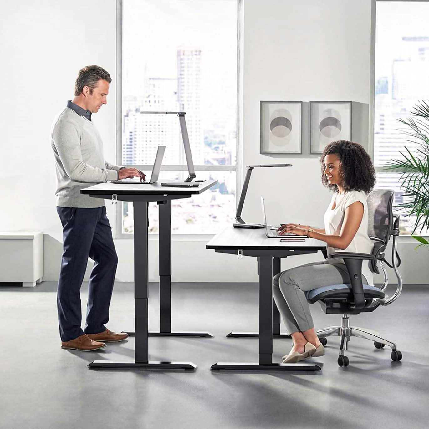 Bureau assis-debout électrique TTKK