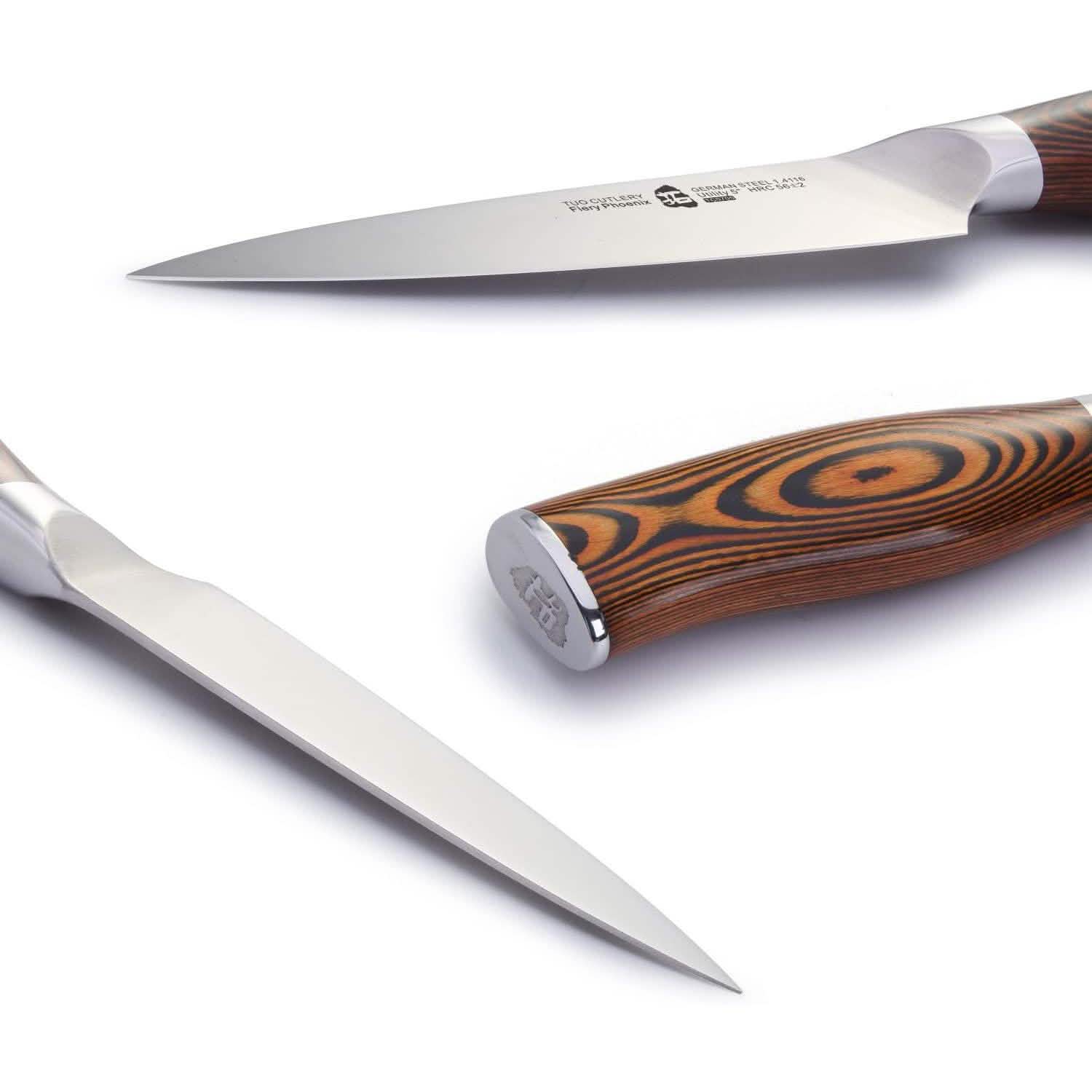 Couteau de cuisine utilitaire TUO 5" Fiery