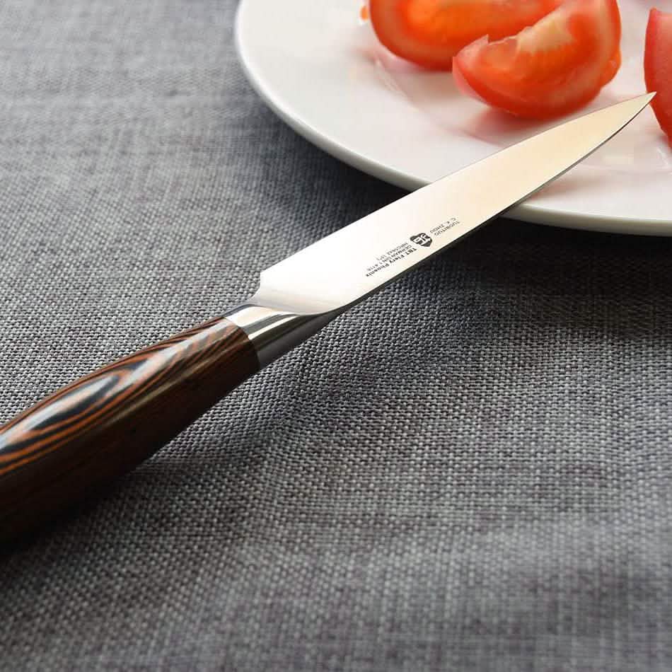 Couteau de cuisine utilitaire TUO 5" Fiery