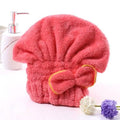 Serviettes de bain turban pour cheveux, séchage rapide