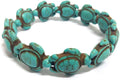 Bracelet Hawaïen Fait Main Tortues de Mer Turquoises