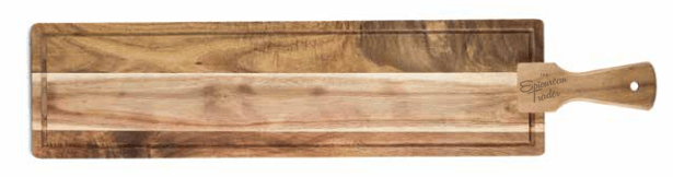 Twine Living - Planche à tapas en bois d'acacia « The Epicurean Trader »