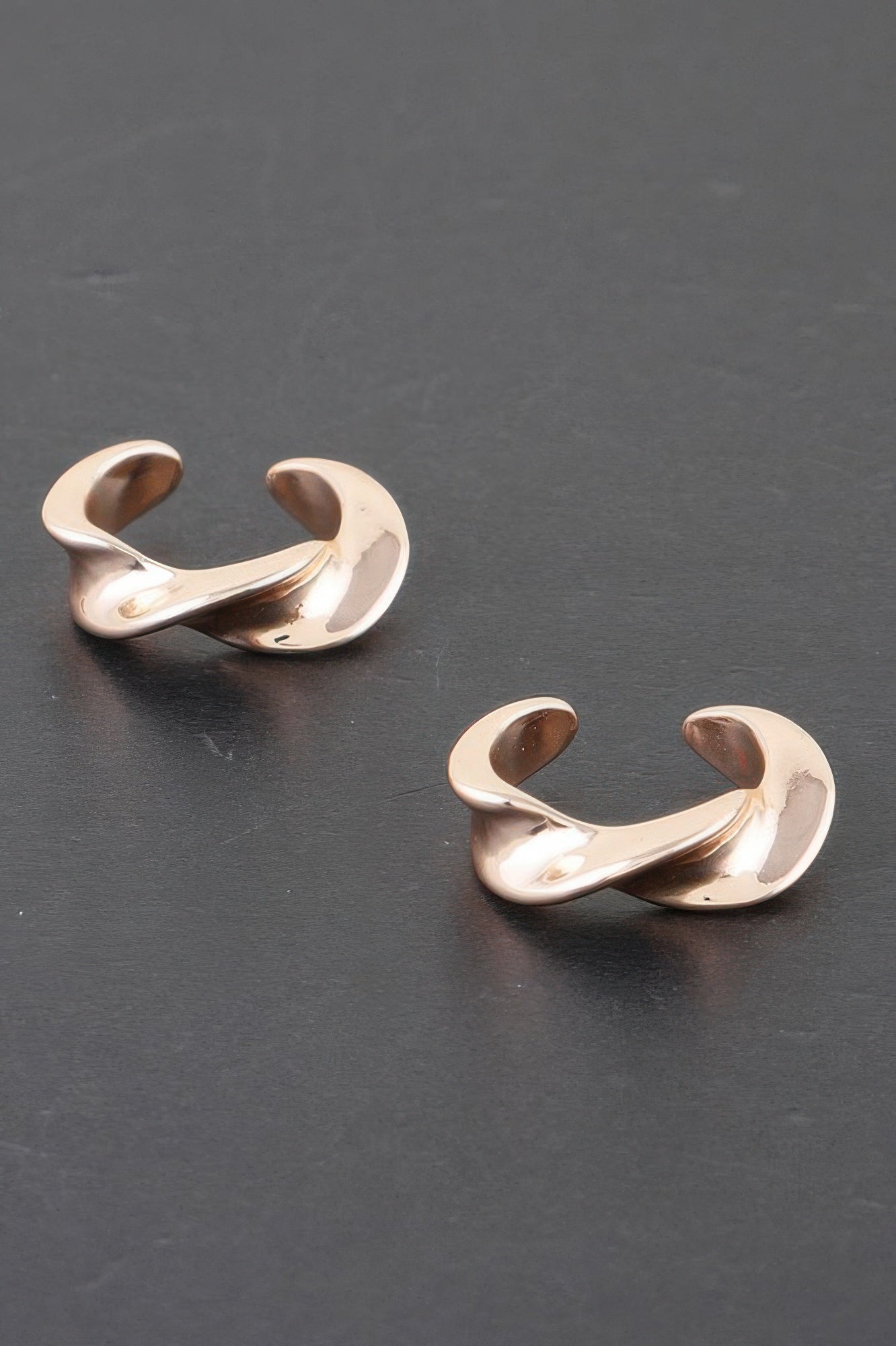 Boucles d'oreilles plaquées « Éclat d'élégance »