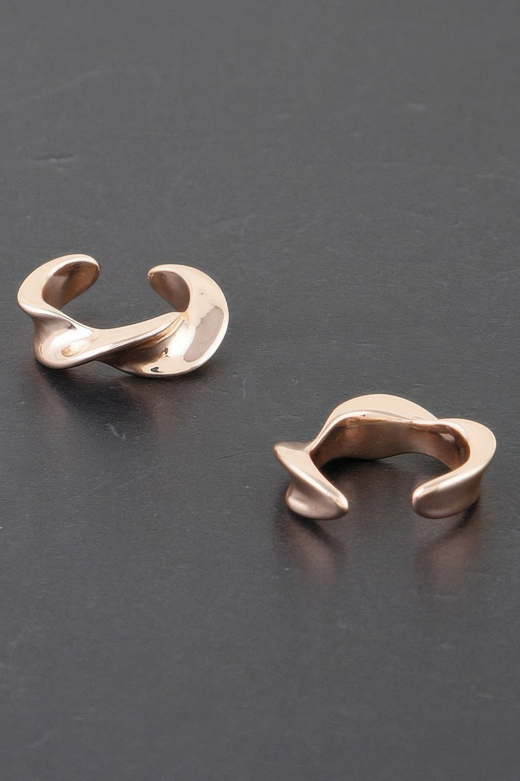 Boucles d'oreilles plaquées « Éclat d'élégance »