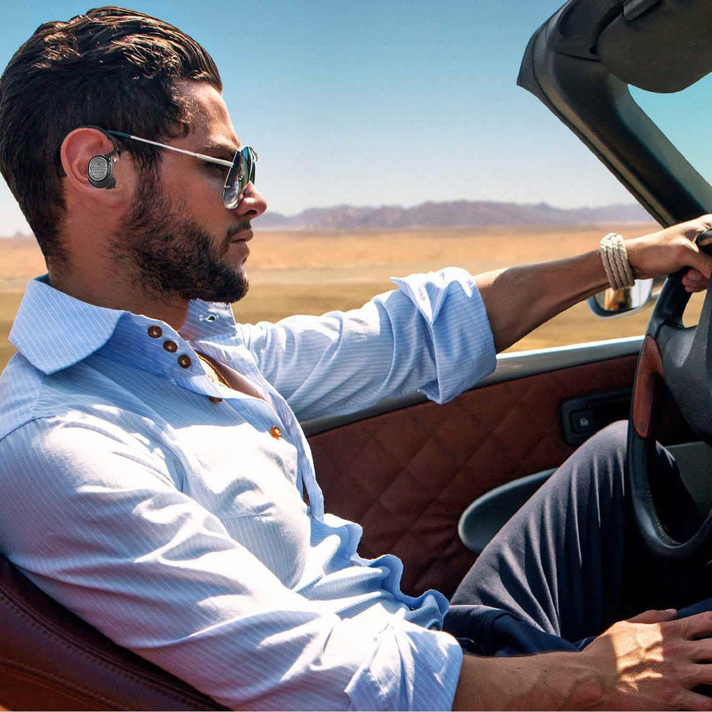 Écouteurs sans fil TWS 5.0 IPX4 stéréo intra-auriculaires tactiles
