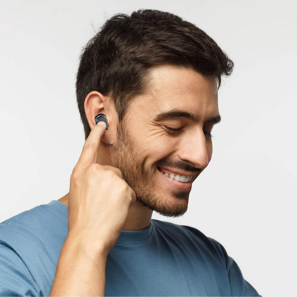 Écouteurs sans fil TWS 5.0 IPX4 stéréo intra-auriculaires tactiles