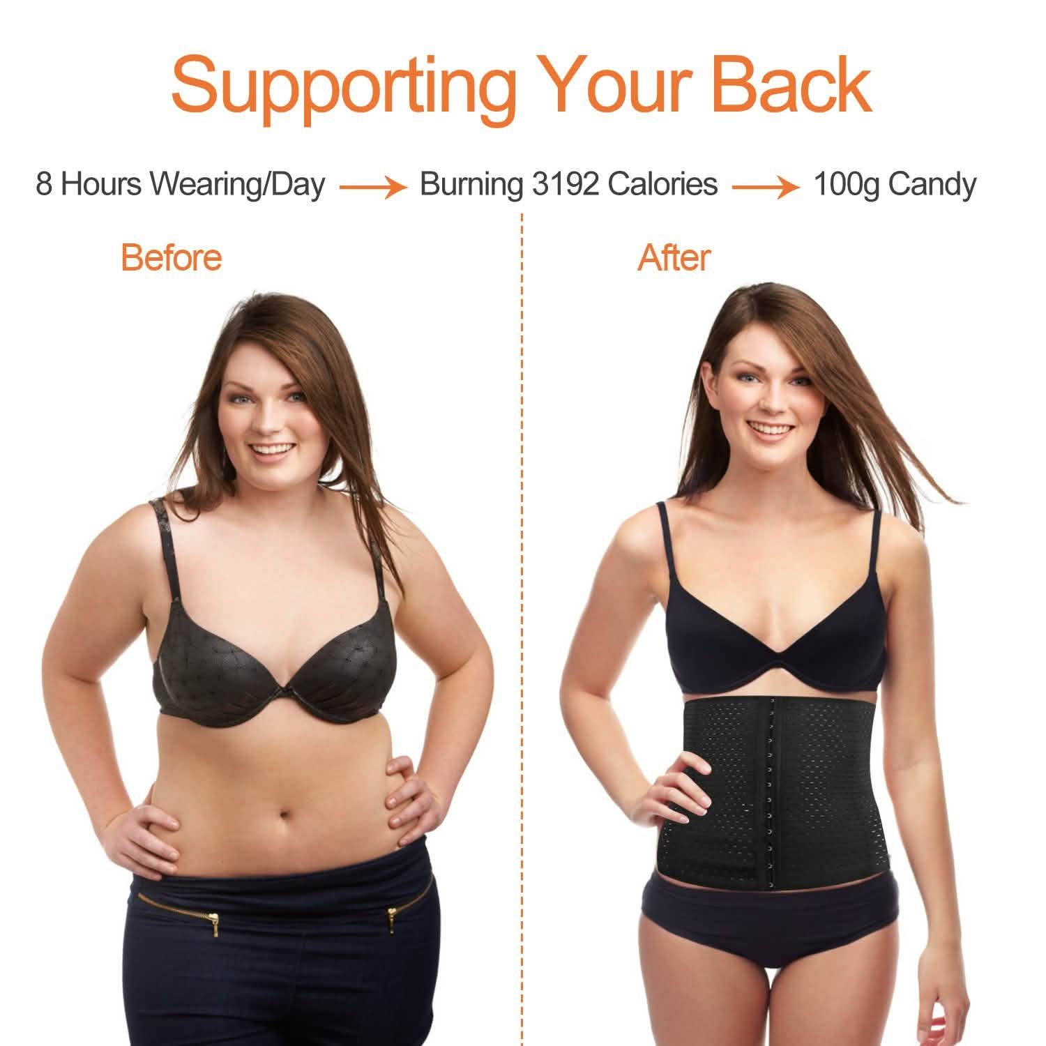 Ceinture amincissante en U pour la taille