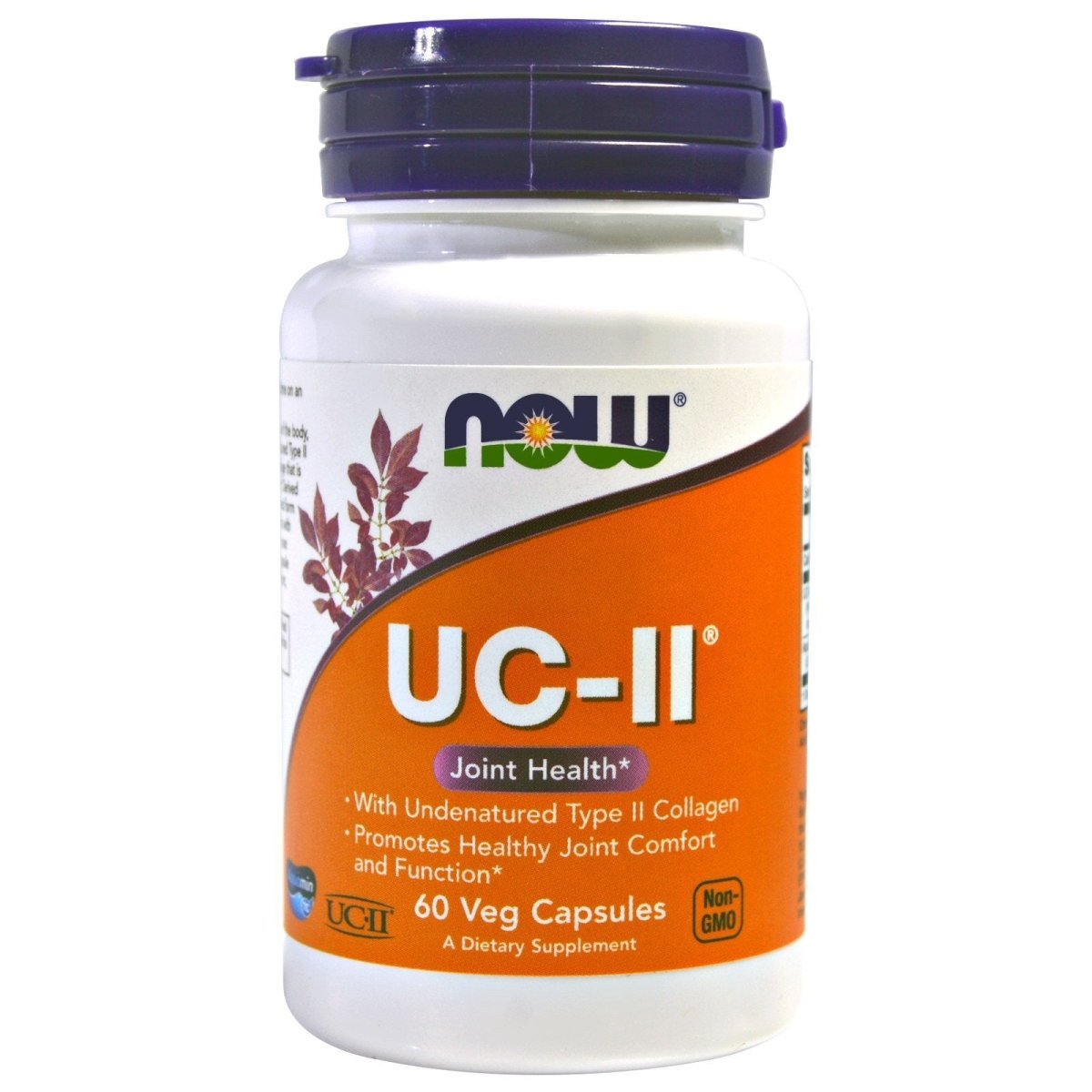 UC II Santé Articulaire Collagène de Type II Non Dénaturé 60 Végicaps (Lot de 2)