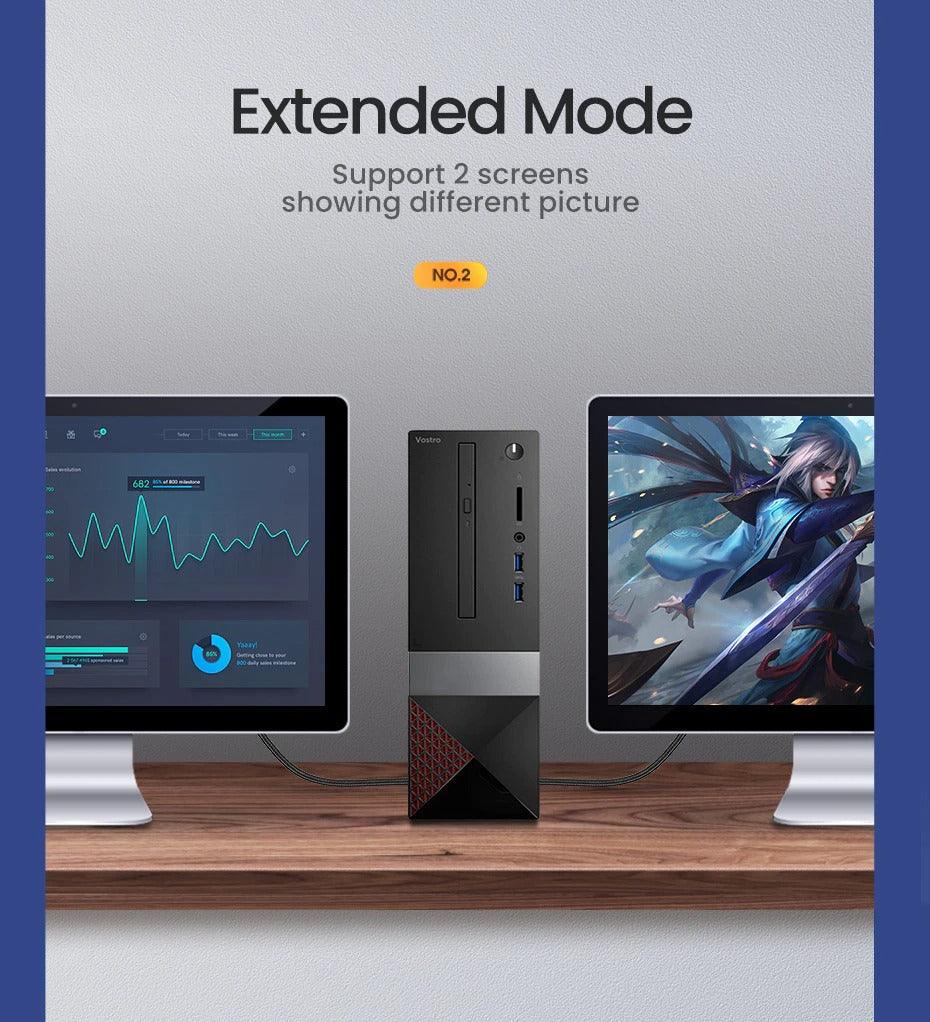 Câble HDMI Noir 2.1 8K60Hz 4K120Hz Répartiteur HDMI HDR10 48Gbps Ultra Haute Vitesse 4K 120Hz Câble HDMI Tressé Dynamic HDR Vision HDR 10 Compatible avec TV UHD Console de Jeu