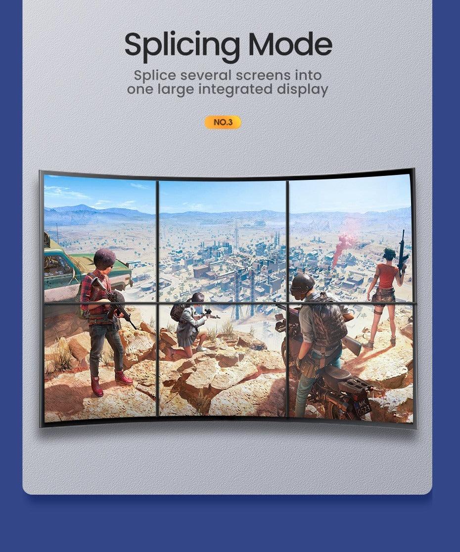 Câble HDMI Noir 2.1 8K60Hz 4K120Hz Répartiteur HDMI HDR10 48Gbps Ultra Haute Vitesse 4K 120Hz Câble HDMI Tressé Dynamic HDR Vision HDR 10 Compatible avec TV UHD Console de Jeu