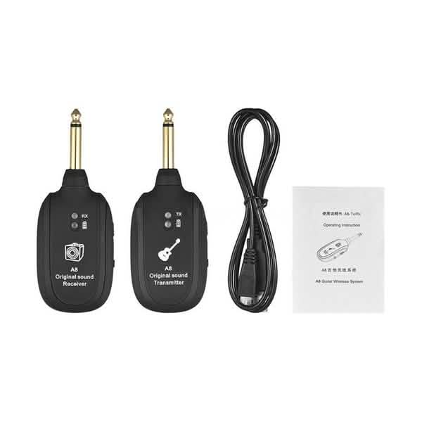 Système guitare sans fil UHF émetteur-récepteur