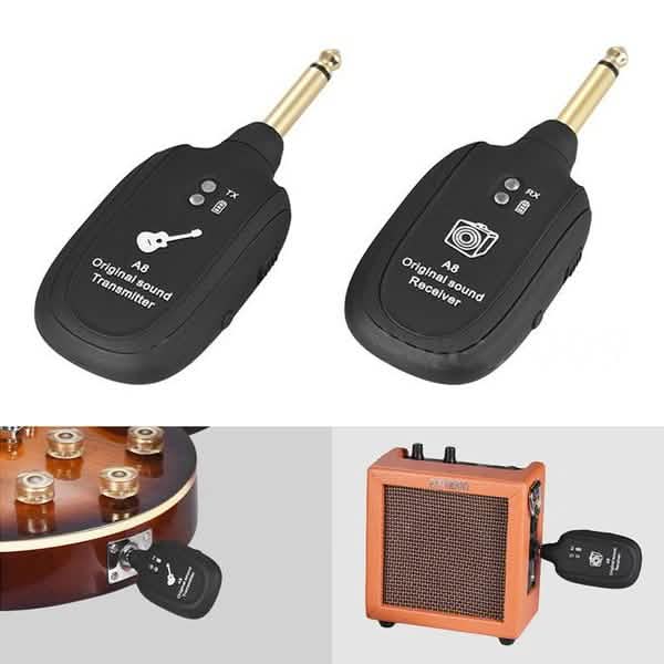 Système guitare sans fil UHF émetteur-récepteur