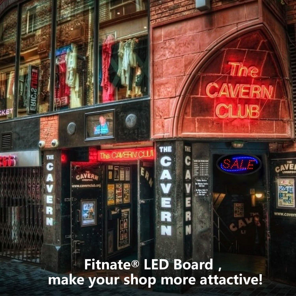 Enseigne Lumineuse LED Néon Ultra Lumineuse Animation Clignotante Panneau Publicitaire Commercial