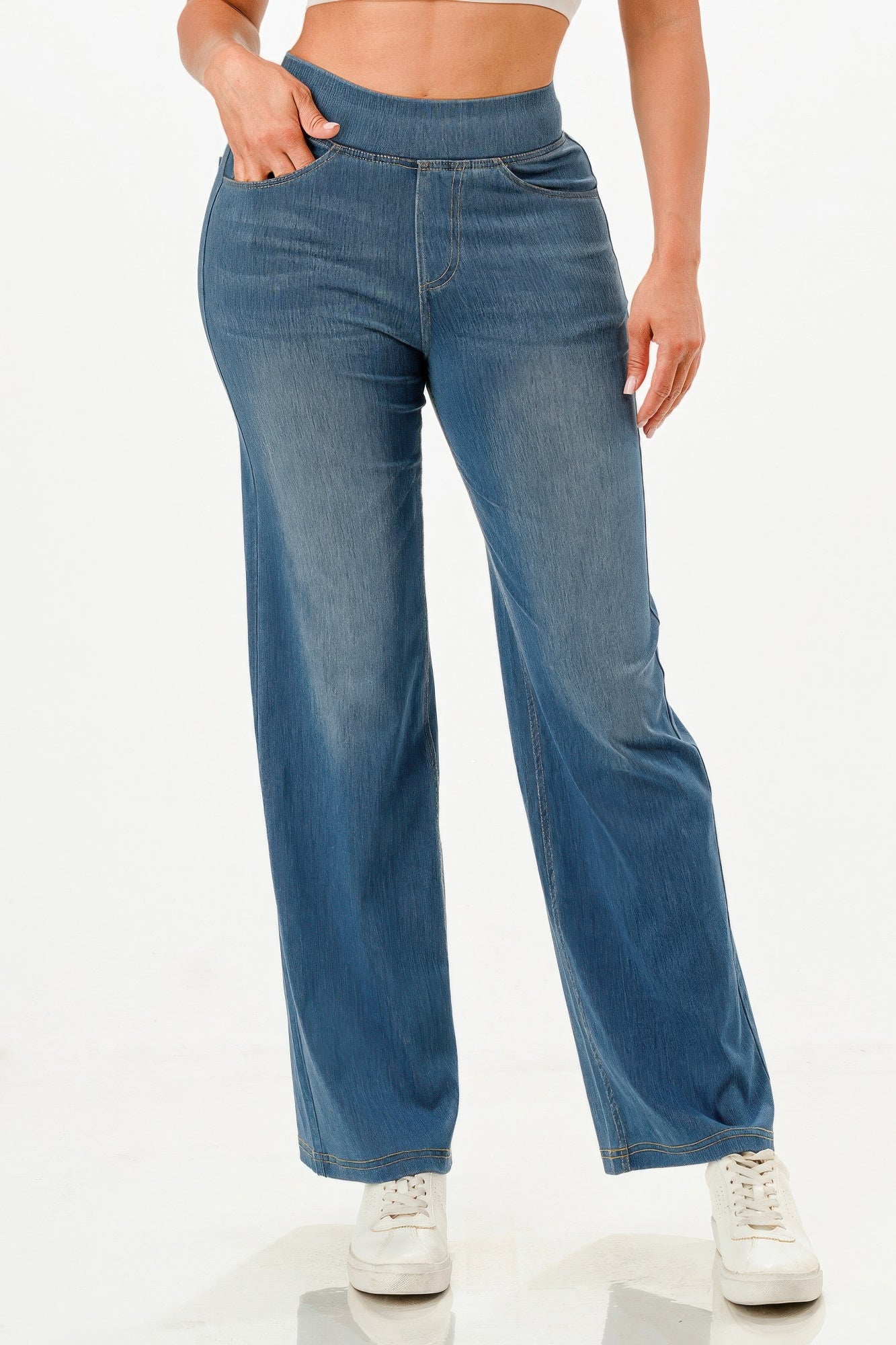 Jean flare ample ultra doux