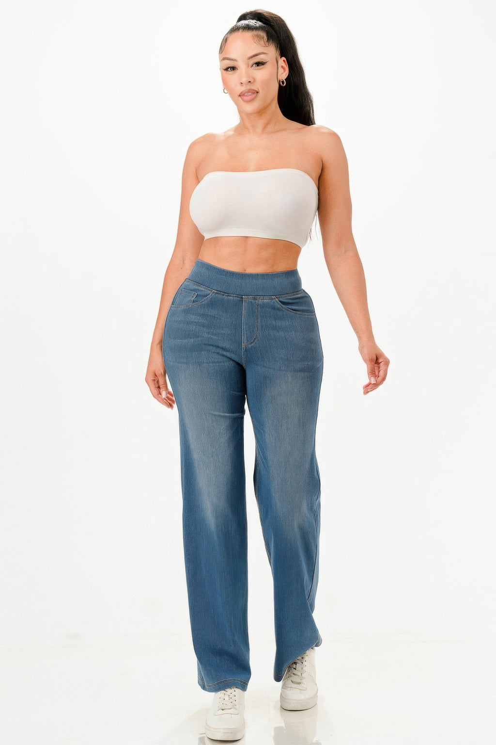 Jean flare ample ultra doux