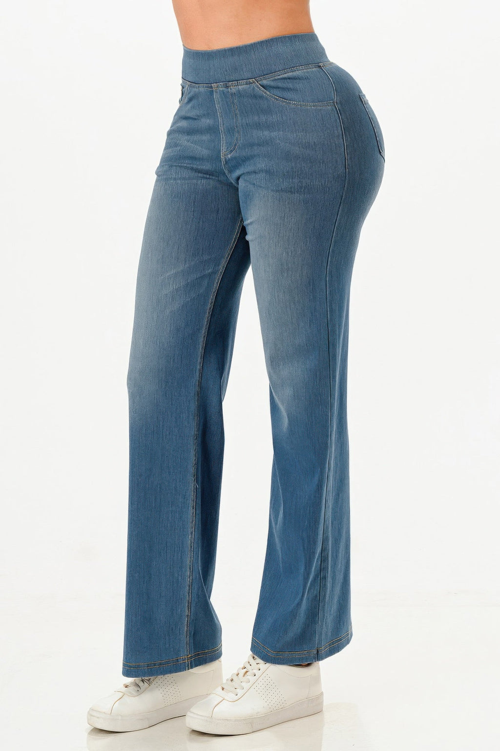 Jean flare ample ultra doux