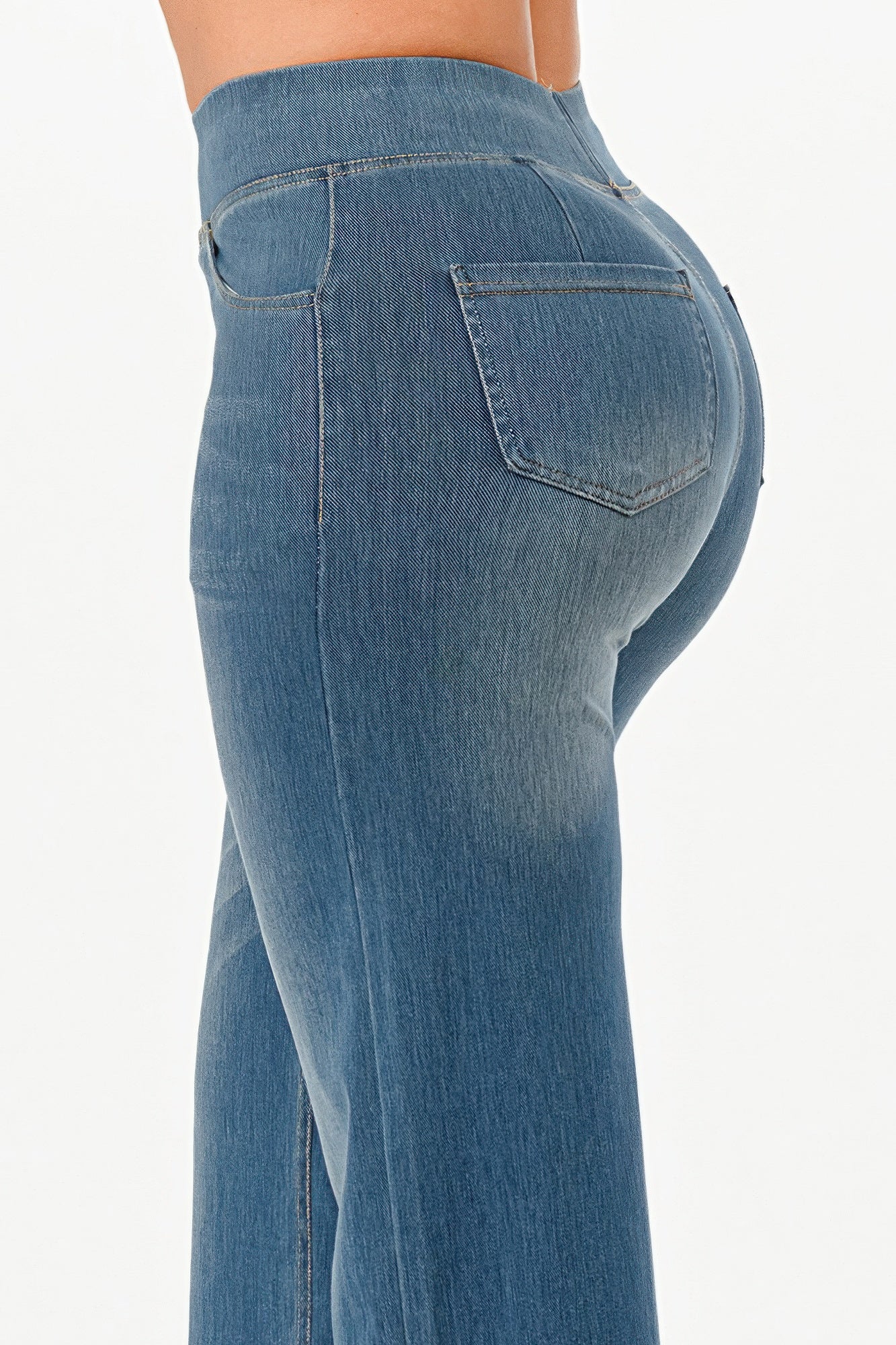 Jean flare ample ultra doux