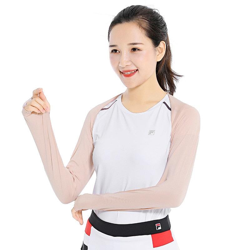 Manchon de bras châle ultra-fin respirant long anti-UV, housse de main, chauffe-mains pour sports de plein air unisexe, châle rafraîchissant de golf anti-UV, manchons de protection solaire, châle, couvre-bras pour femmes, sports de plein air