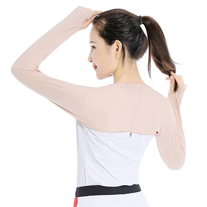 Manchon de bras châle ultra-fin respirant long anti-UV, housse de main, chauffe-mains pour sports de plein air unisexe, châle rafraîchissant de golf anti-UV, manchons de protection solaire, châle, couvre-bras pour femmes, sports de plein air