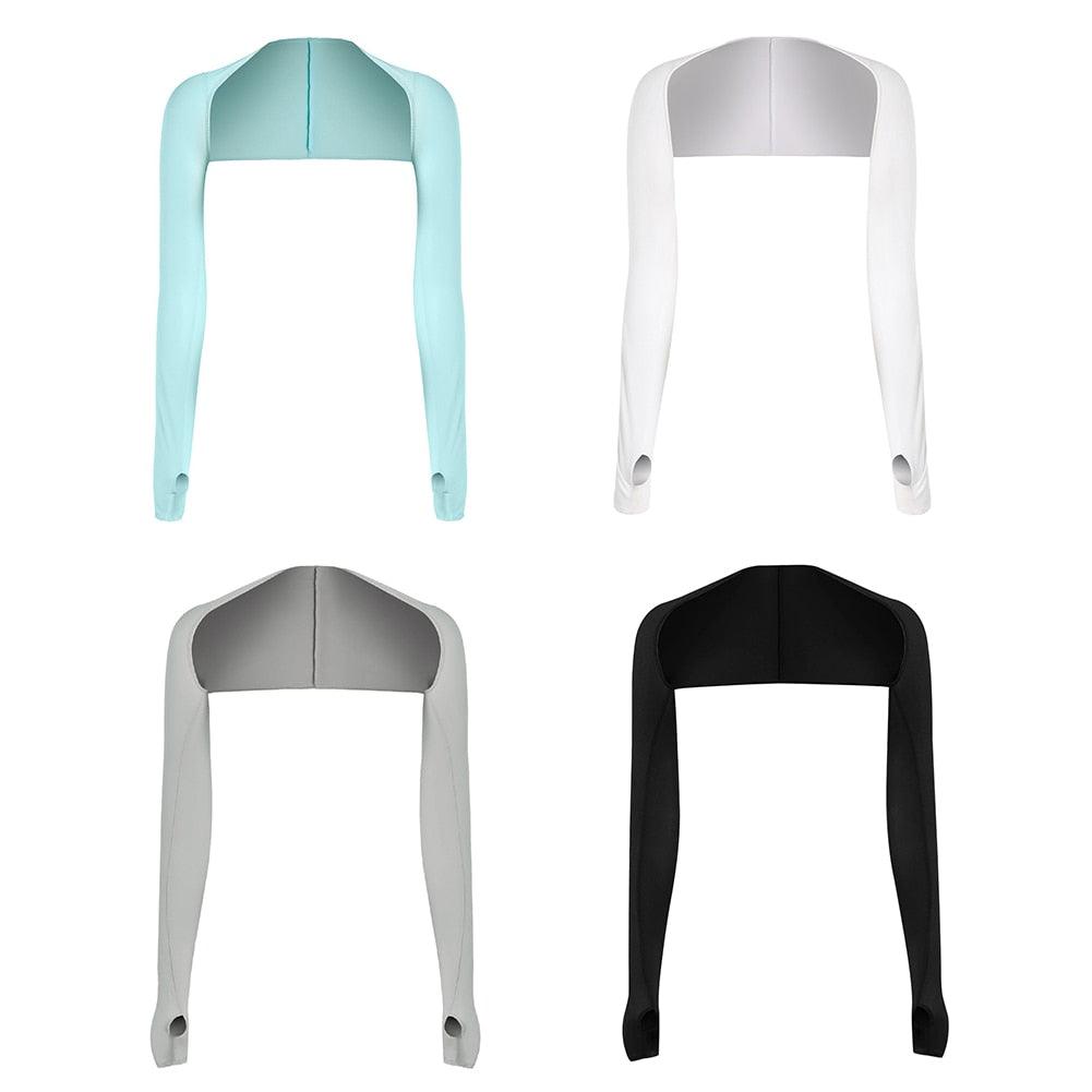 Manchon de bras châle ultra-fin respirant long anti-UV, housse de main, chauffe-mains pour sports de plein air unisexe, châle rafraîchissant de golf anti-UV, manchons de protection solaire, châle, couvre-bras pour femmes, sports de plein air