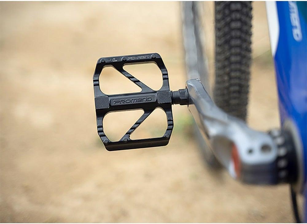 Pédale de vélo ultralégère à 3 roulements, pédale antidérapante, roulement à dégagement rapide en alliage d'aluminium, accessoires de vélo, pédales de VTT antidérapantes, légères, en alliage d'aluminium avec roulement étanche pour vélo de route et VTT