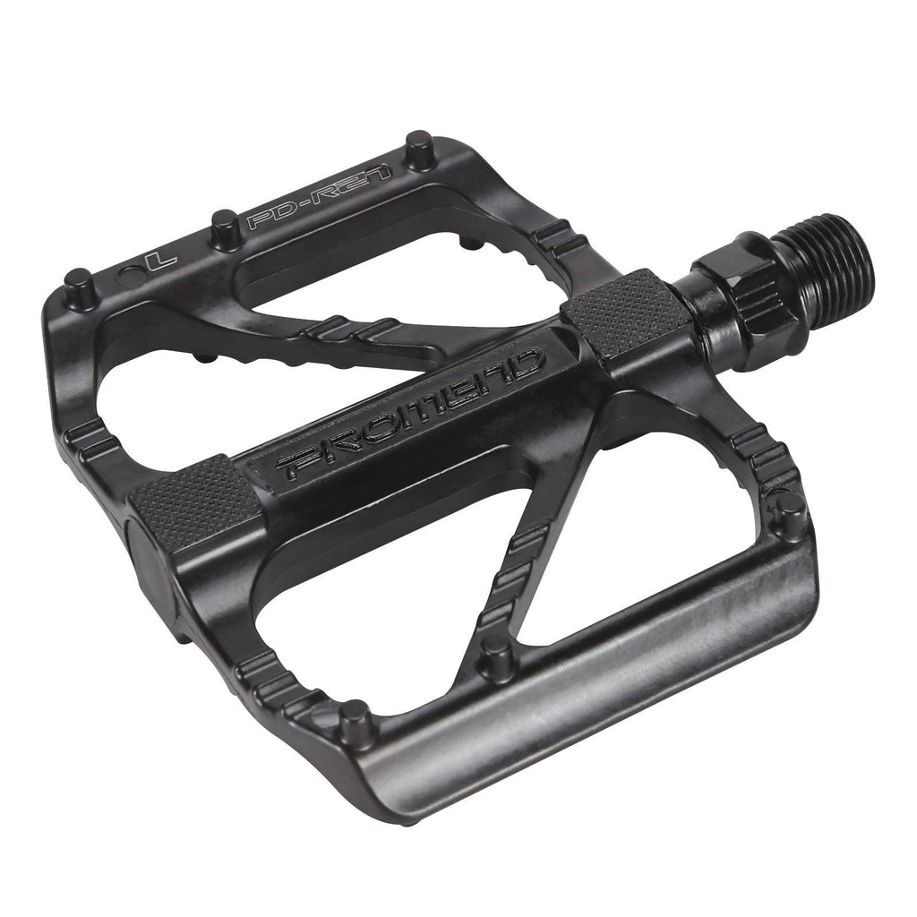 Pédales de vélo ultralégères avec 3 roulements DU, plateforme en alliage d'aluminium antidérapante, dégagement rapide pour VTT et vélo de route, accessoires de vélo, pédales de VTT légères en aluminium avec 3 roulements pour vélo de route