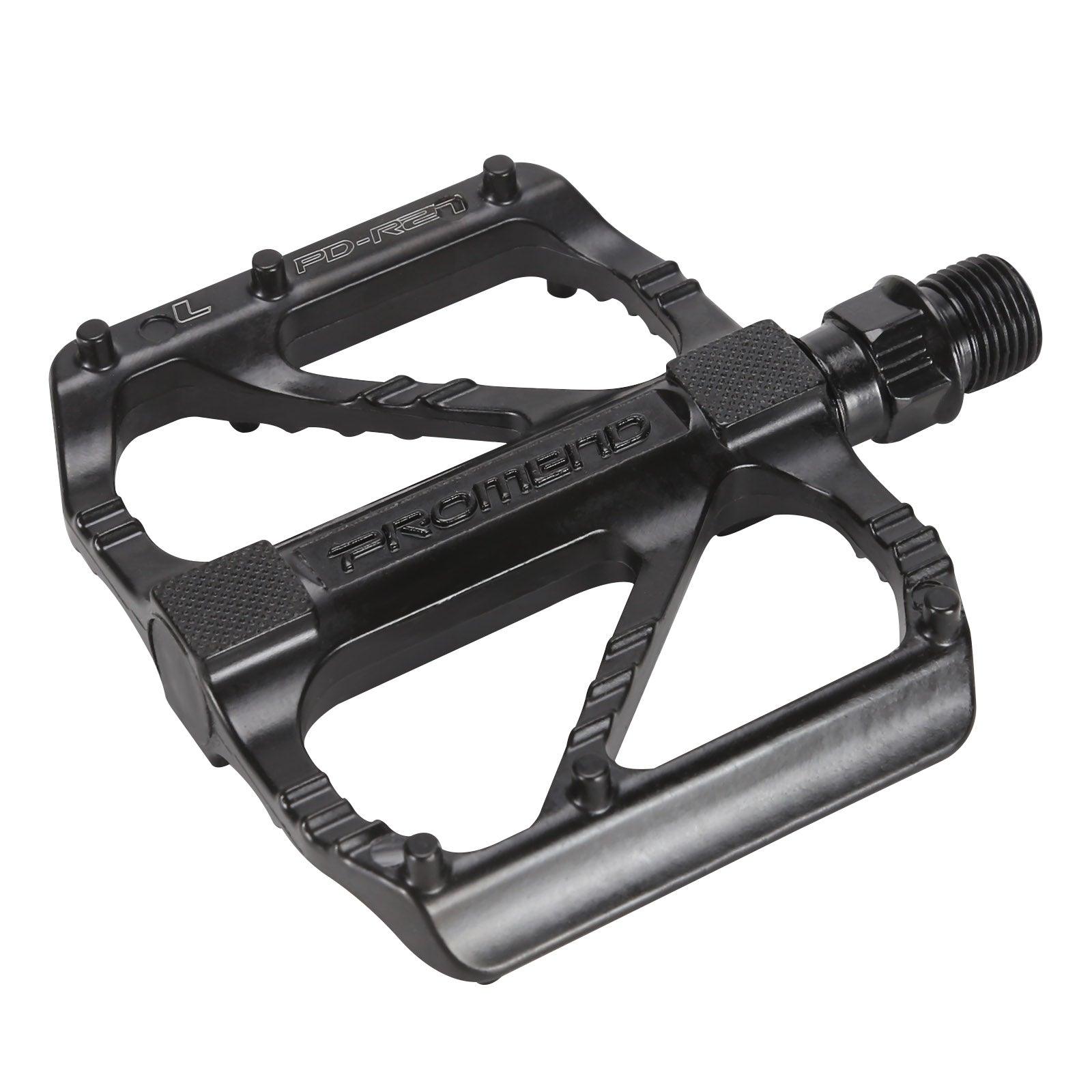 Pédales de vélo ultralégères avec 3 roulements DU, plateforme en alliage d'aluminium antidérapante, dégagement rapide pour VTT et vélo de route, accessoires de vélo, pédales de VTT légères en aluminium avec 3 roulements pour vélo de route