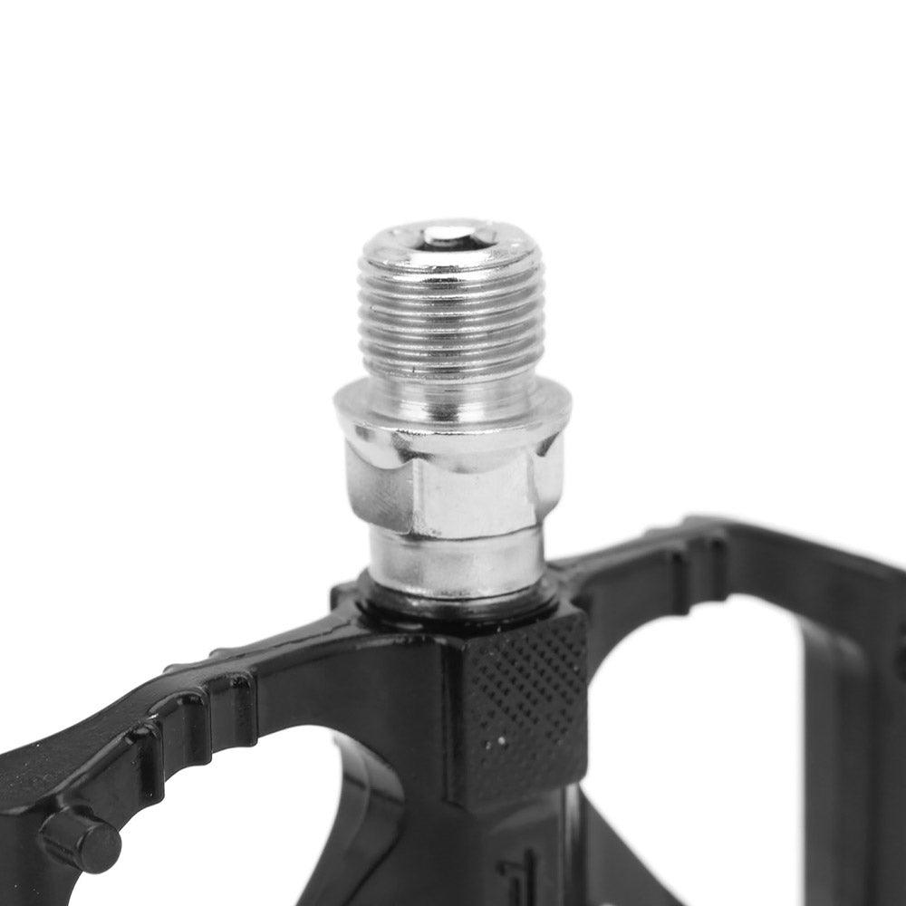 Pédales de vélo ultralégères avec 3 roulements DU, plateforme en alliage d'aluminium antidérapante, dégagement rapide pour VTT et vélo de route, accessoires de vélo, pédales de VTT légères en aluminium avec 3 roulements pour vélo de route