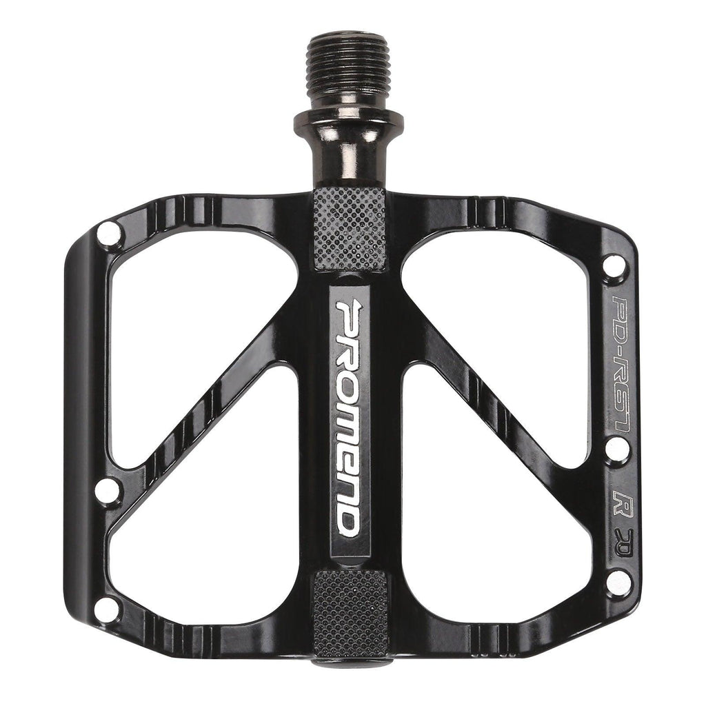 Pédales de vélo ultralégères avec 3 roulements DU, plateforme en alliage d'aluminium antidérapante, dégagement rapide pour VTT et vélo de route, accessoires de vélo, pédales de VTT légères en aluminium avec 3 roulements pour vélo de route