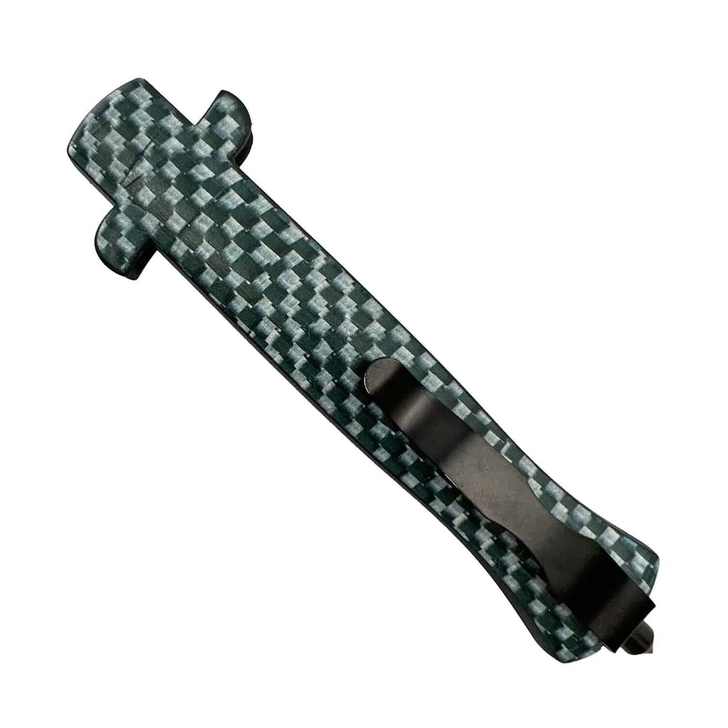 Lot de 2 : Couteau stiletto automatique Ultralite ABS à ouverture frontale