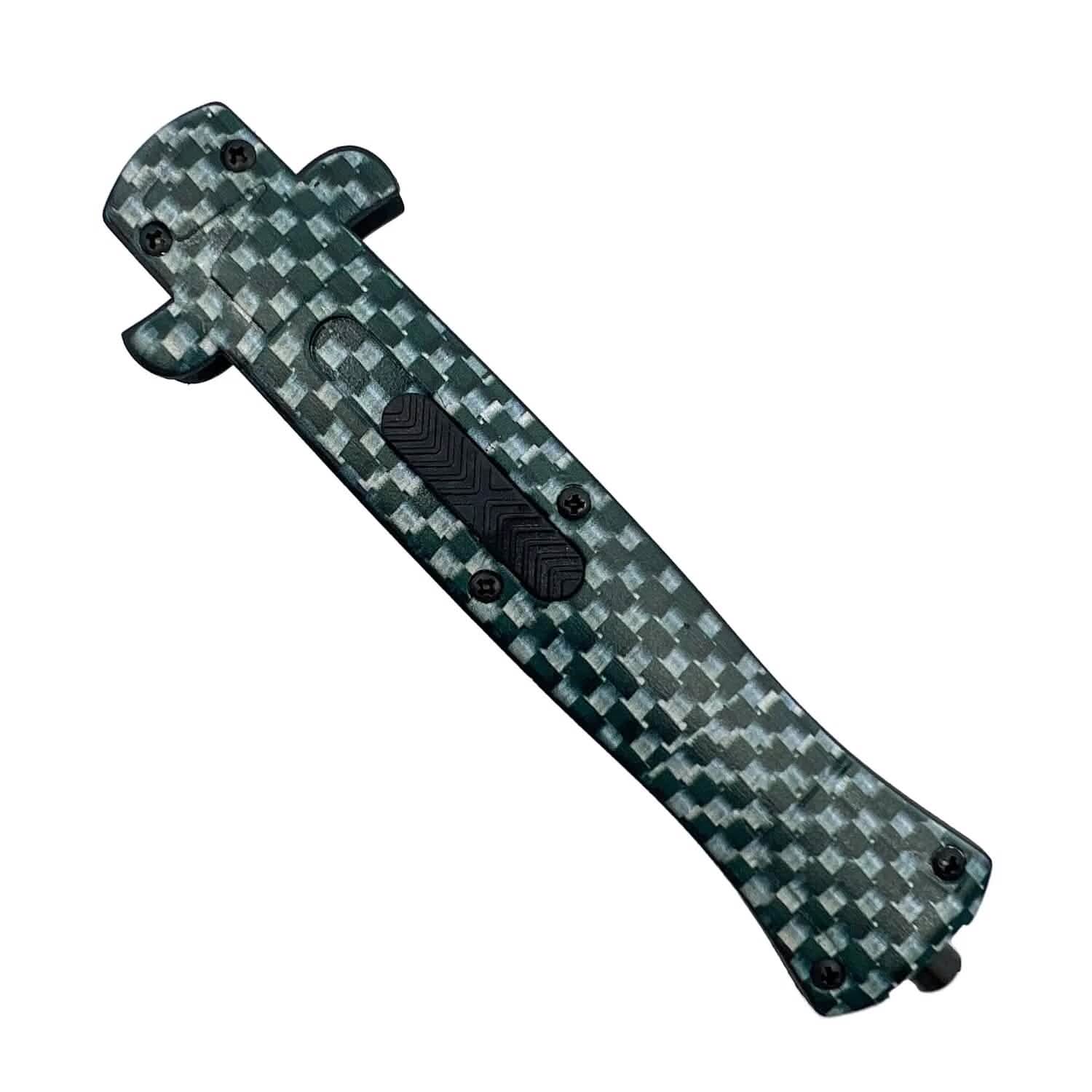 Lot de 2 : Couteau stiletto automatique Ultralite ABS à ouverture frontale