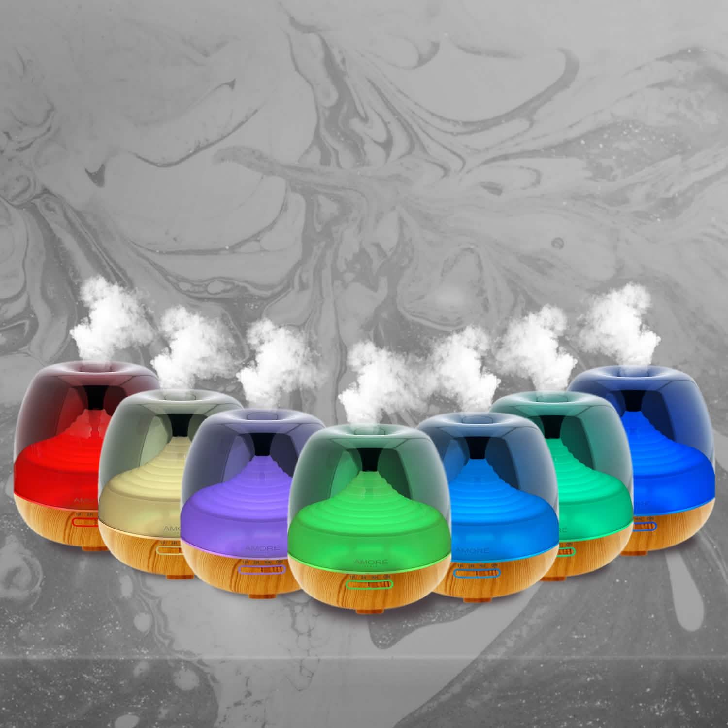 Diffuseur d'humidificateur à brume froide pour aromathérapie ultrasonique