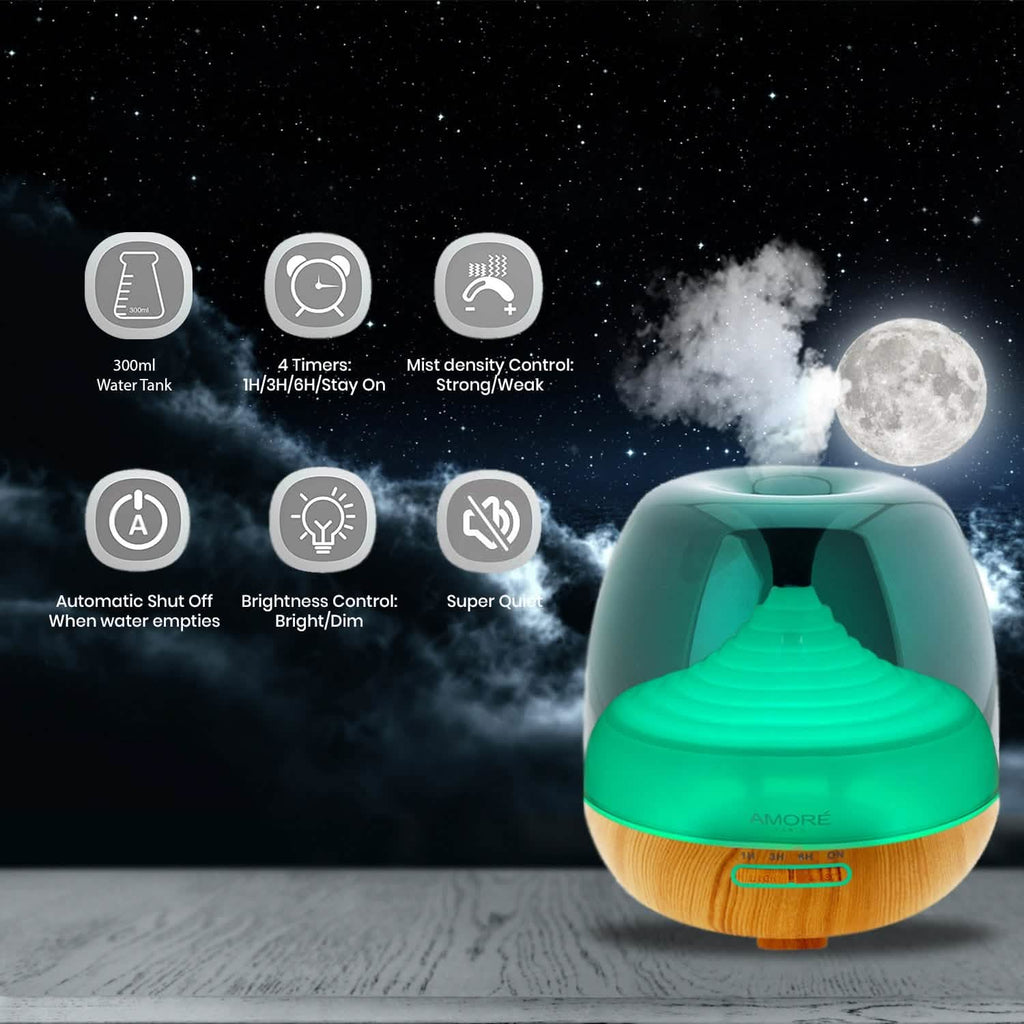 Diffuseur d'humidificateur à brume froide pour aromathérapie ultrasonique