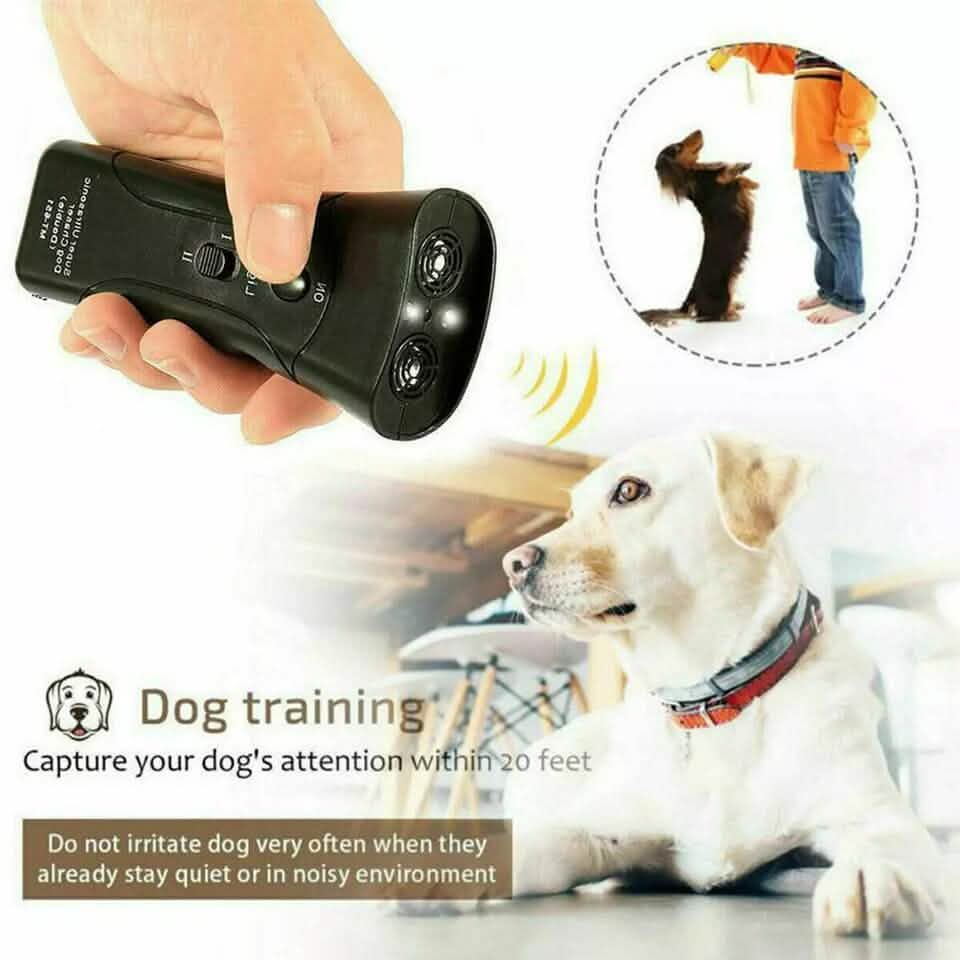 Dispositif de contrôle anti-aboiement ultrasonique pour chiens